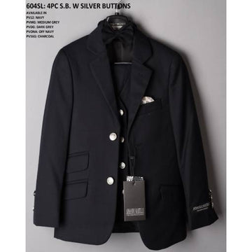 Suit 4 pc slim